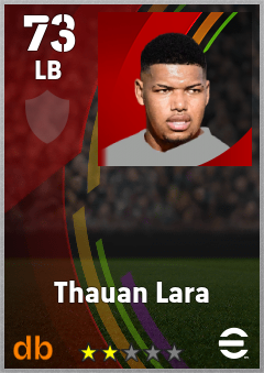 Thauan Lara — LB, OVR 73, MAX 73