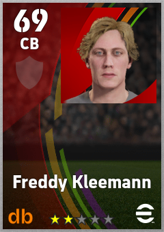 Freddy Kleemann eFootball player card