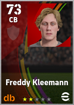 Freddy Kleemann eFootball player card