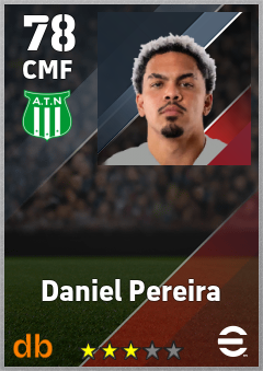Daniel Pereira — CMF, OVR 78, MAX 78