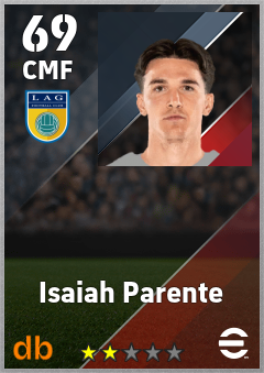 Isaiah Parente eFootball player card