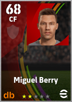 Miguel Berry eFootball player card