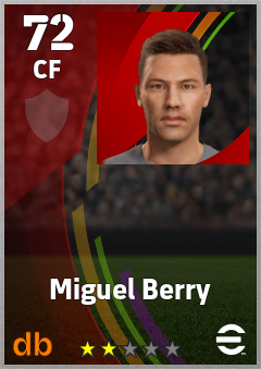Miguel Berry eFootball player card