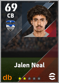 Jalen Neal — CB, OVR 69, MAX 69