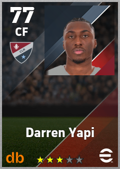 Darren Yapi eFootball player card