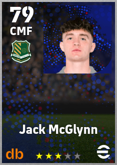 Jack McGlynn — CMF, OVR 79, MAX 79