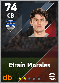 Efraín Morales eFootball player card