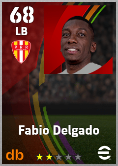 Fabio Delgado eFootball player card