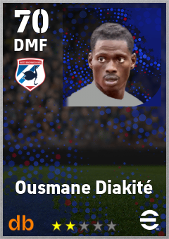 Ousmane Diakité — DMF, OVR 70, MAX 70