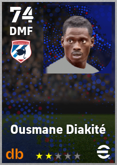 Ousmane Diakité — DMF, OVR 74, MAX 74