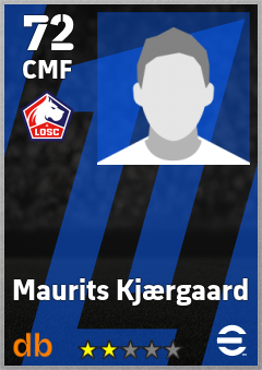 Maurits Kjærgaard — CMF, OVR 72, MAX 72