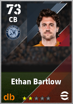 Ethan Bartlow — CB, OVR 73, MAX 73