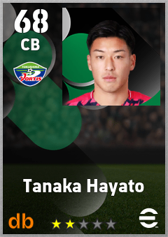 Tanaka Hayato eFootball player card