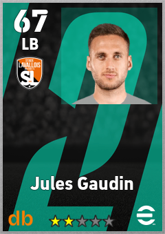 Jules Gaudin — LB, OVR 67, MAX 67