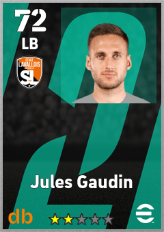 Jules Gaudin eFootball player card