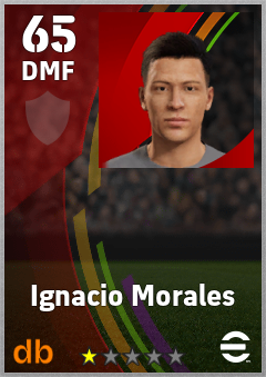 Ignacio Morales eFootball player card