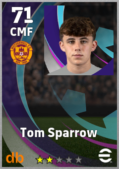 Tom Sparrow eFootball player card