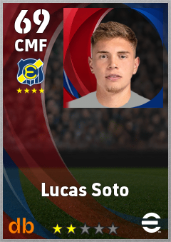 Lucas Soto — CMF, OVR 69, MAX 69