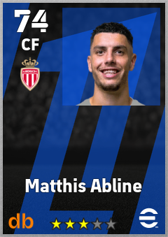 Matthis Abline eFootball player card