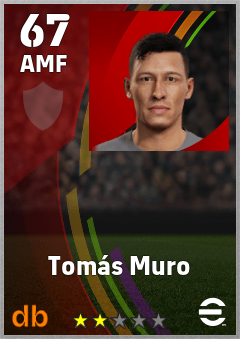 Tomás Muro eFootball player card