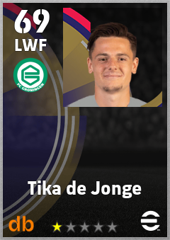 Tika de Jonge — LWF, OVR 69, MAX 69