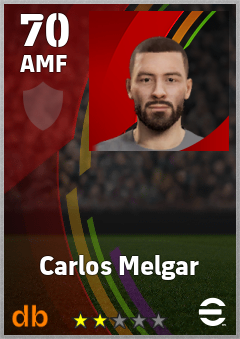 Carlos Melgar eFootball player card