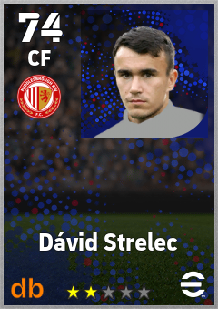 Dávid Strelec eFootball player card