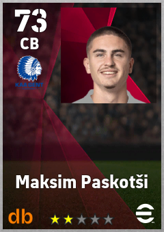 Maksim Paskotši eFootball player card
