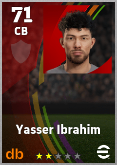 Yasser Ibrahim eFootball player card