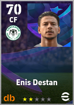 Enis Destan eFootball player card