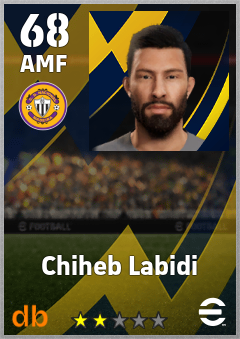 Chiheb Labidi — AMF, OVR 68, MAX 68