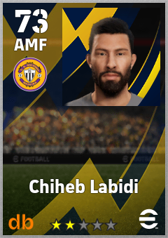 Chiheb Labidi eFootball player card