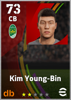 Kim Young-Bin eFootball player card