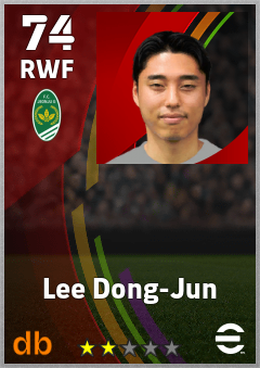Lee Dong-Jun eFootball player card