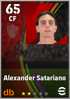 Alexander Satariano eFootball player card