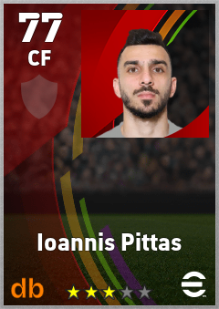 Ioannis Pittas eFootball player card