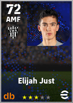 Elijah Just — AMF, OVR 72, MAX 72