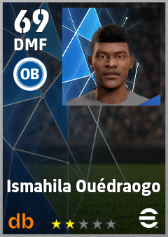 Ismahila Ouédraogo — DMF, OVR 69, MAX 69