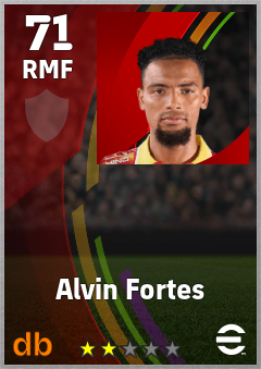 Alvin Fortes eFootball player card