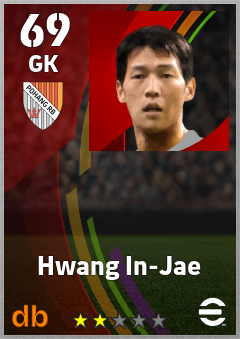 Hwang In-Jae eFootball player card