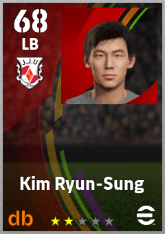 Kim Ryun-Sung — LB, OVR 68, MAX 68