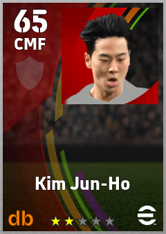 Kim Jun-Ho eFootball player card
