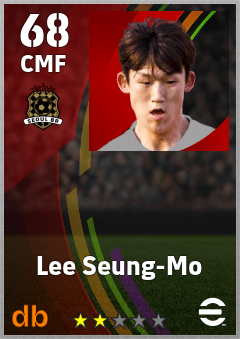 Lee Seung-Mo eFootball player card