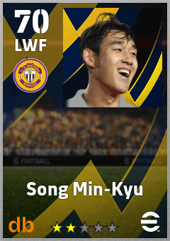 Song Min-Kyu — LWF, OVR 70, MAX 70
