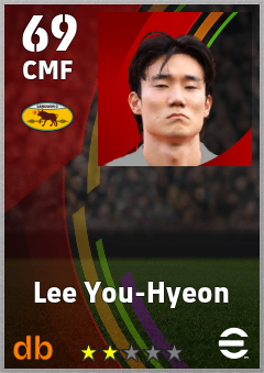 Lee You-Hyeon eFootball player card