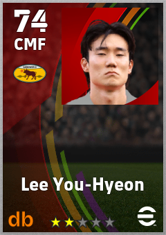 Lee You-Hyeon eFootball player card