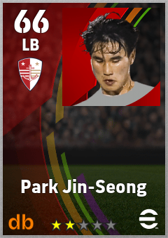 Park Jin-Seong — LB, OVR 66, MAX 66