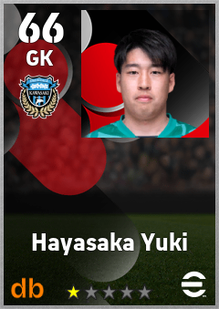 Hayasaka Yuki eFootball player card