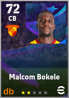 Malcom Bokele eFootball player card