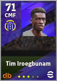 Tim Iroegbunam eFootball player card